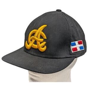 Aguilas Cibaeñas Black Snapback Baseball Hat Cap Dominican Republic DR
